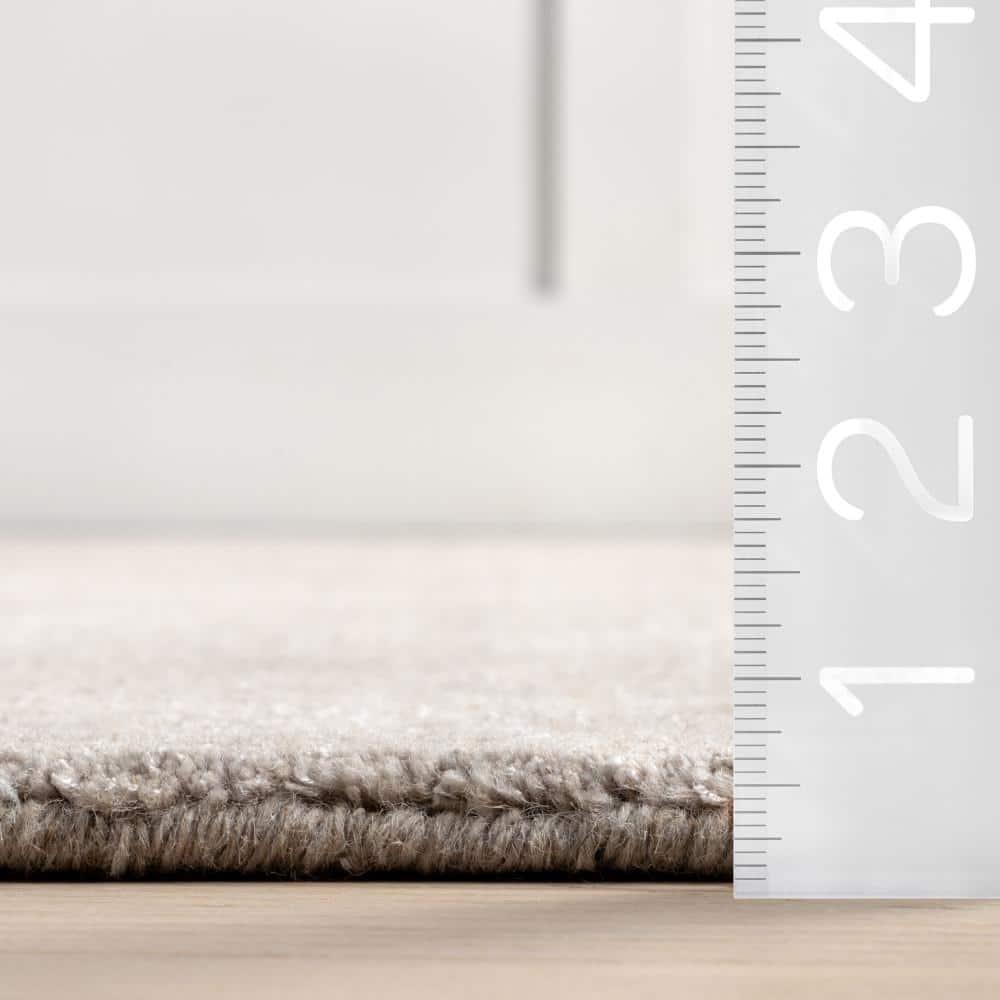 Lahjar Speckled Wool Blend Area Rug