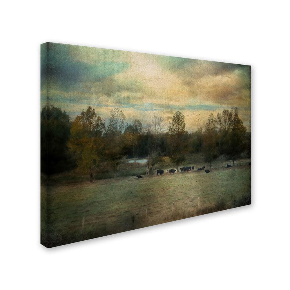 Trademark Fine Art Jai Johnson " Sunrise On The Farm " by Jai Johnson