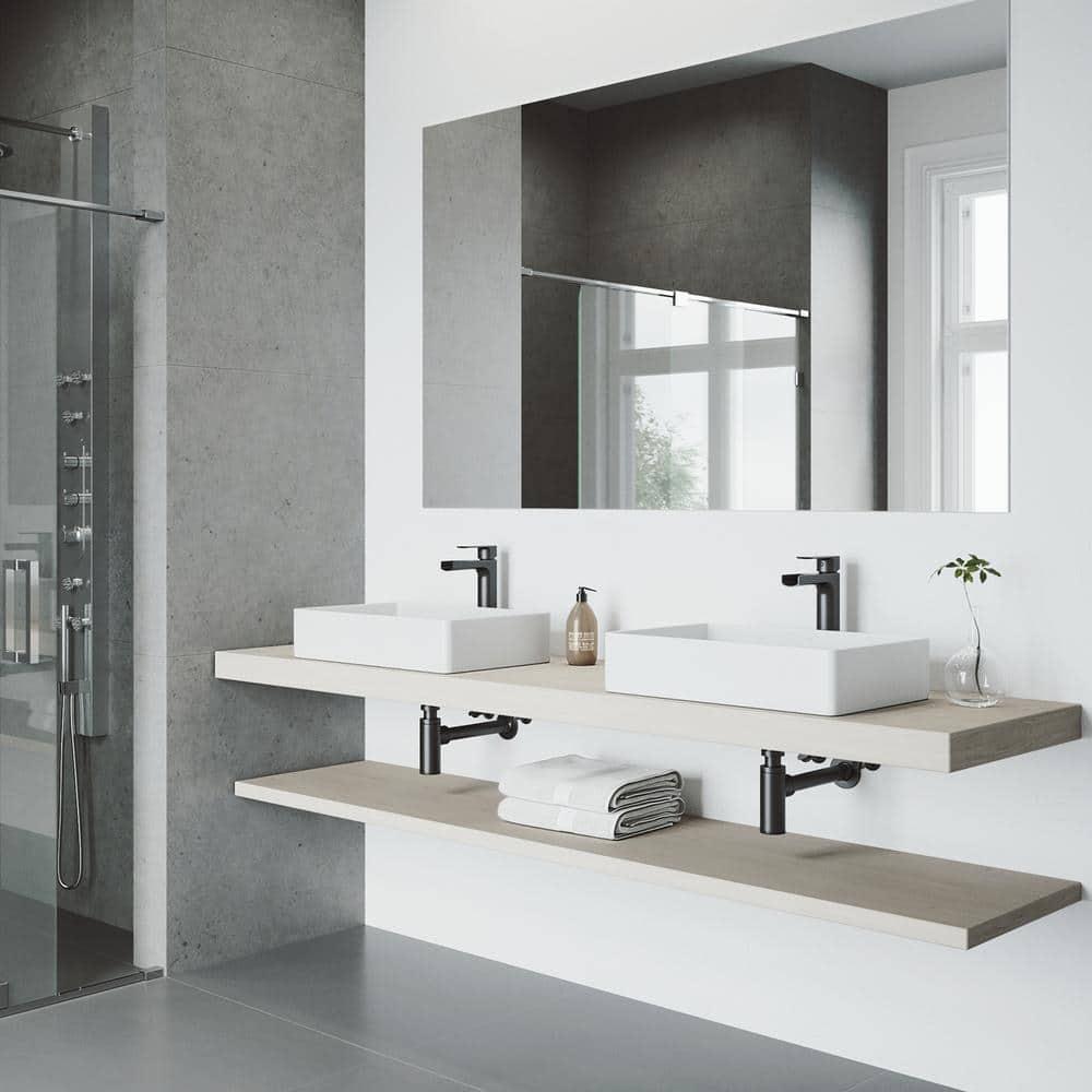 Amada Single Handle Vessel Sink Bathroom Faucet