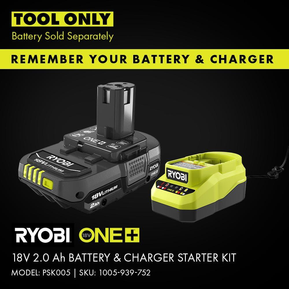RYOBI ONE+ 18V Cordless 6 in. Two Speed Random Orbit Buffer (Tool Only), PCL460B