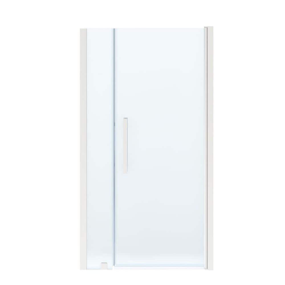 OVE Decors Pasadena 39 7/16 To 41 3/8 In. W X 72 In. H Alcove Frameless Pivot Shower Door