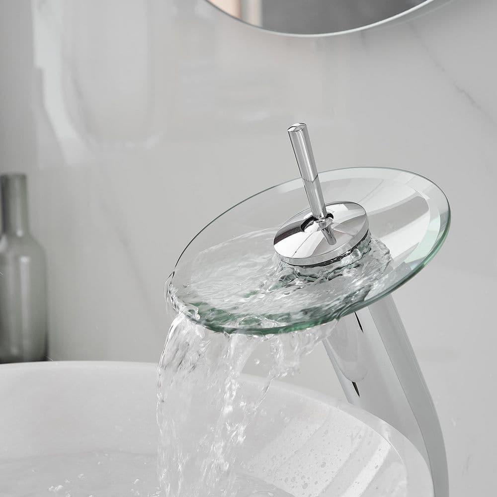 Waterfall Vessel Bathroom Faucet