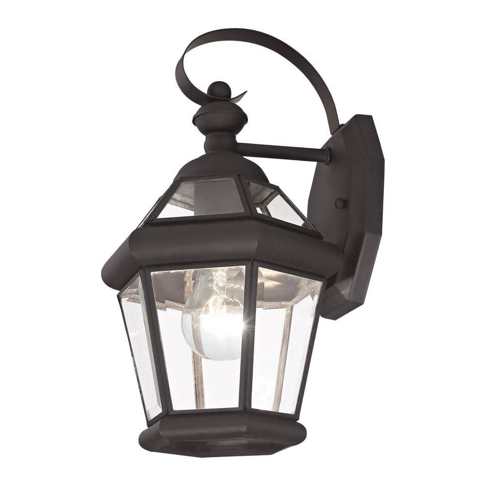 Livex Lighting Georgetown 1 - Light Wall Light in  Bronze