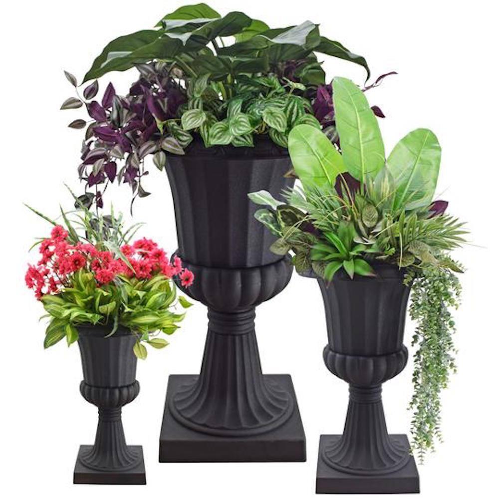 Arcadia Garden Products Urn Planter (Set of 2)