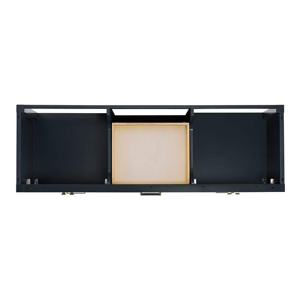 Ariel A067d-Bc Cambridge 66" Double Free Standing Vanity Cabinet Only - Blue