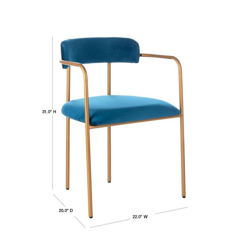 Lenna Upholstered Dining Arm Chair