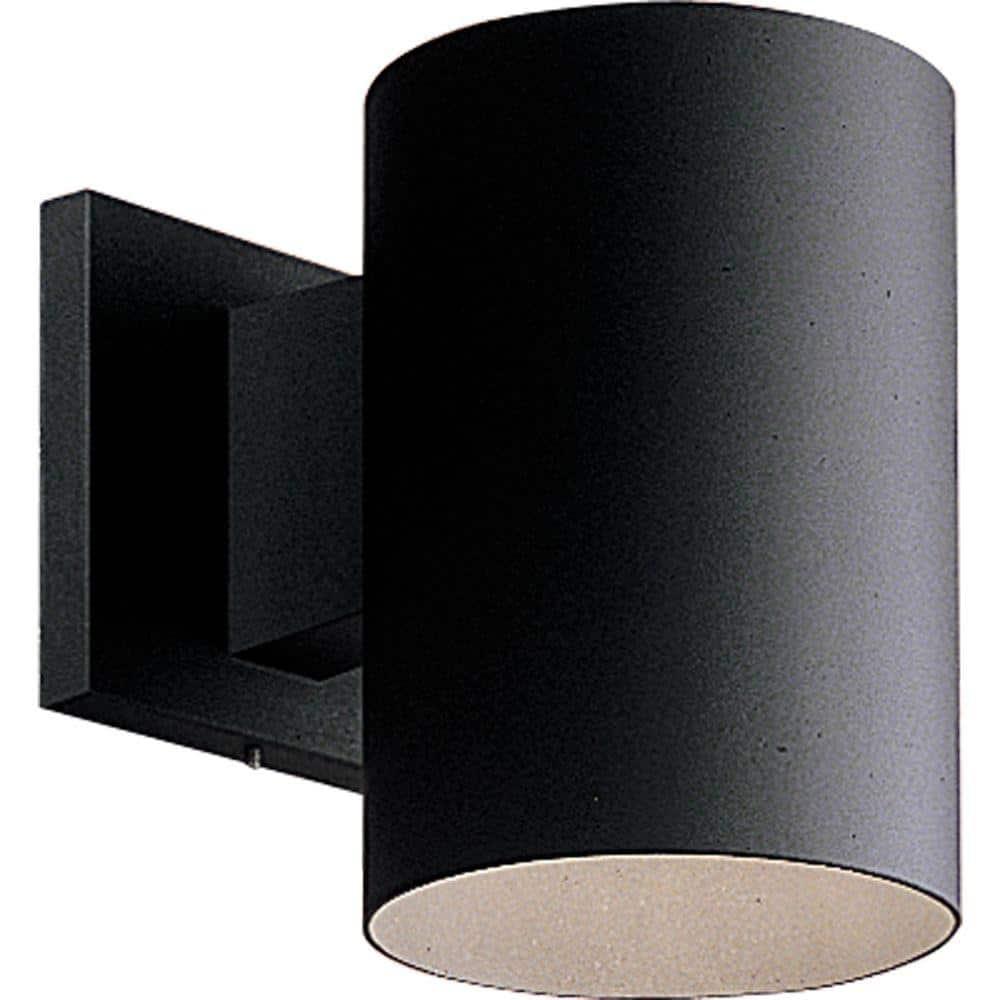Progress Lighting, Cylinder Collection, 1-Light Wall Sconce, Antique Bronze Finish, Porcelain Shade