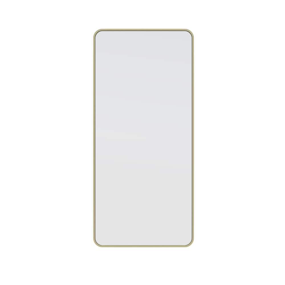 Trinity 22 in. x 48 in. Square Radius Mirror