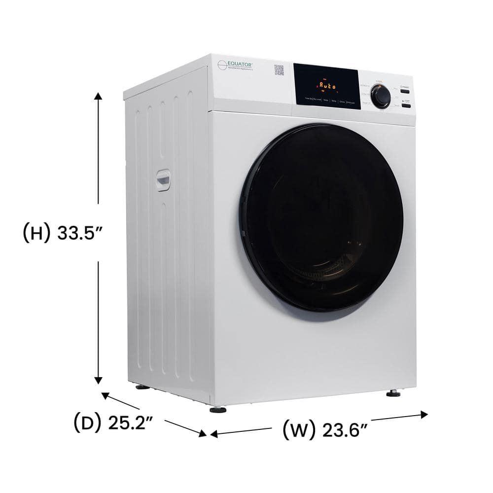 Equator DELUXE LAUNDRY SET Digital Washer 1.9cf 110V Vented Dryer 4cf 110V (Side by Side)