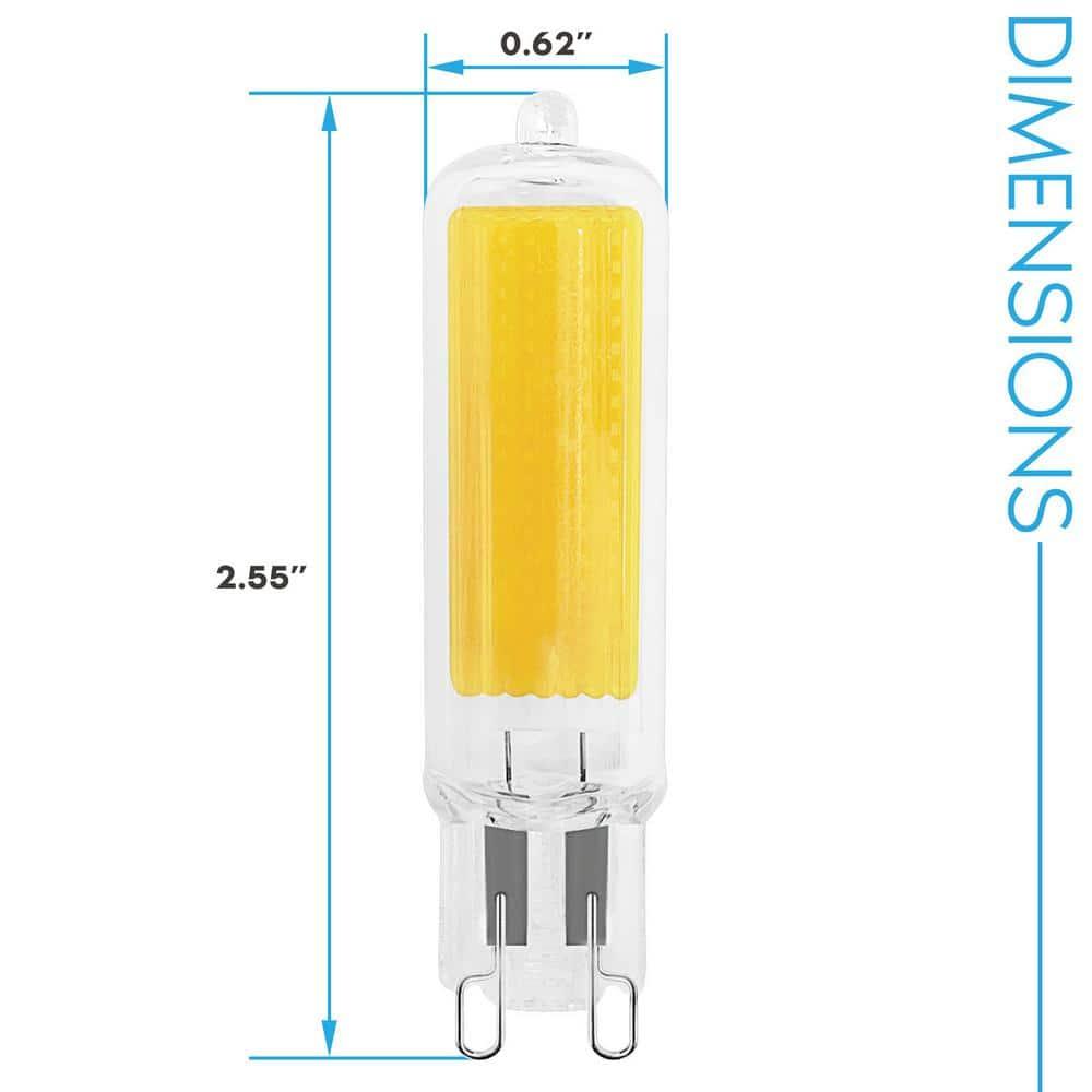 50 Watt Equivalent T4 G9/Bi-pin Dimmable LED Bulb