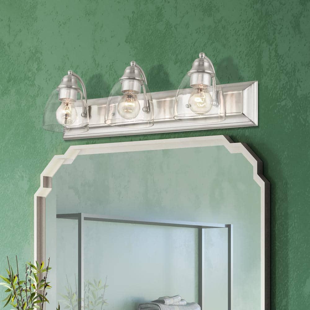 Livex Lighting - Birmingham - 3 Light Bath Vanity in New Traditional Style - 24