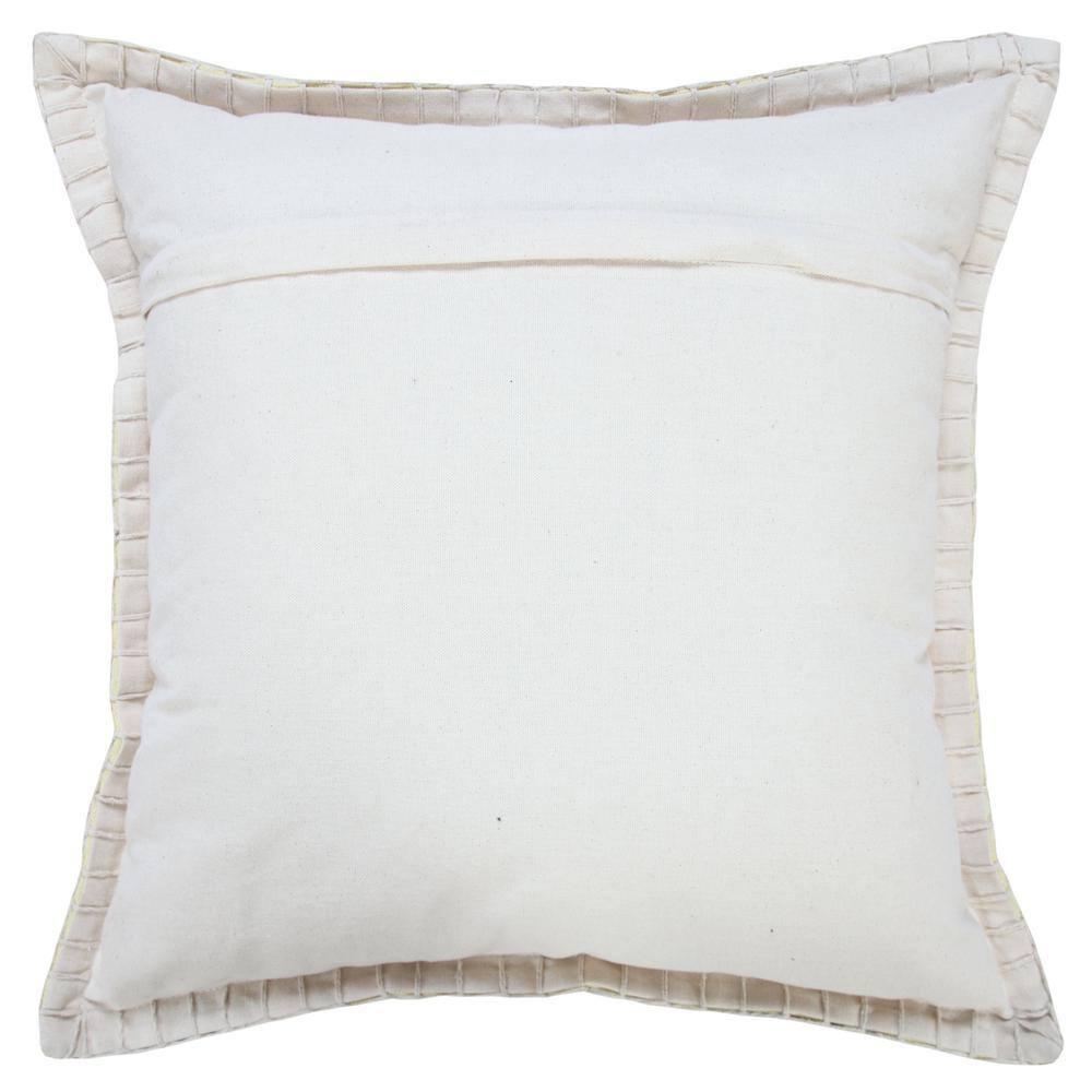 Contemporary Solid Stonewashed Handmade Cotton Throw Pillow Set