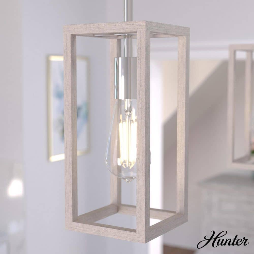 Hunter Fan Squire Manor 1 - Light Rectangle Mini Pendant