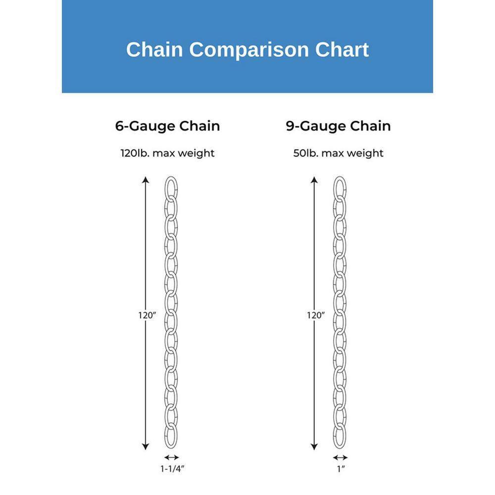 48-Inch Gold Ombre Accessory Chain for Ceiling Lighting