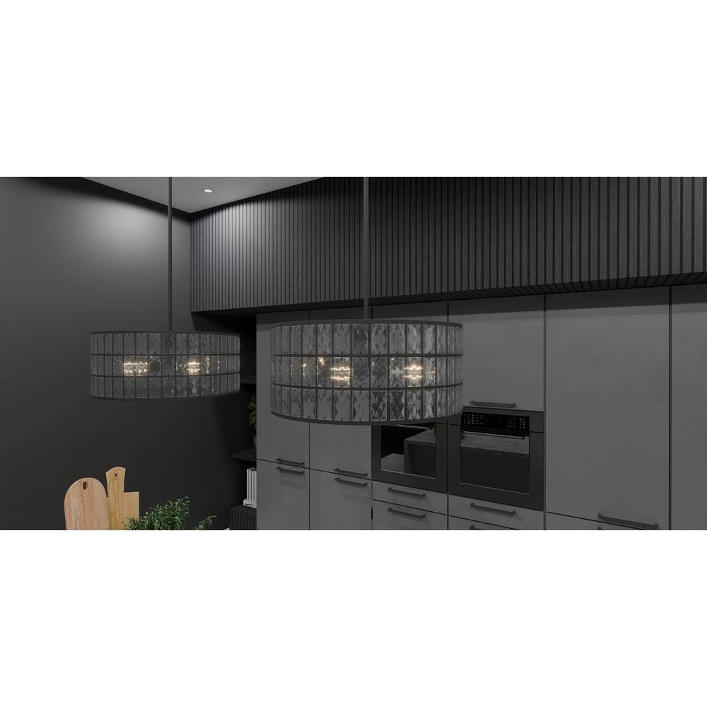 Quoizel Lighting Gibson 4 - Light Pendant in  Matte Black