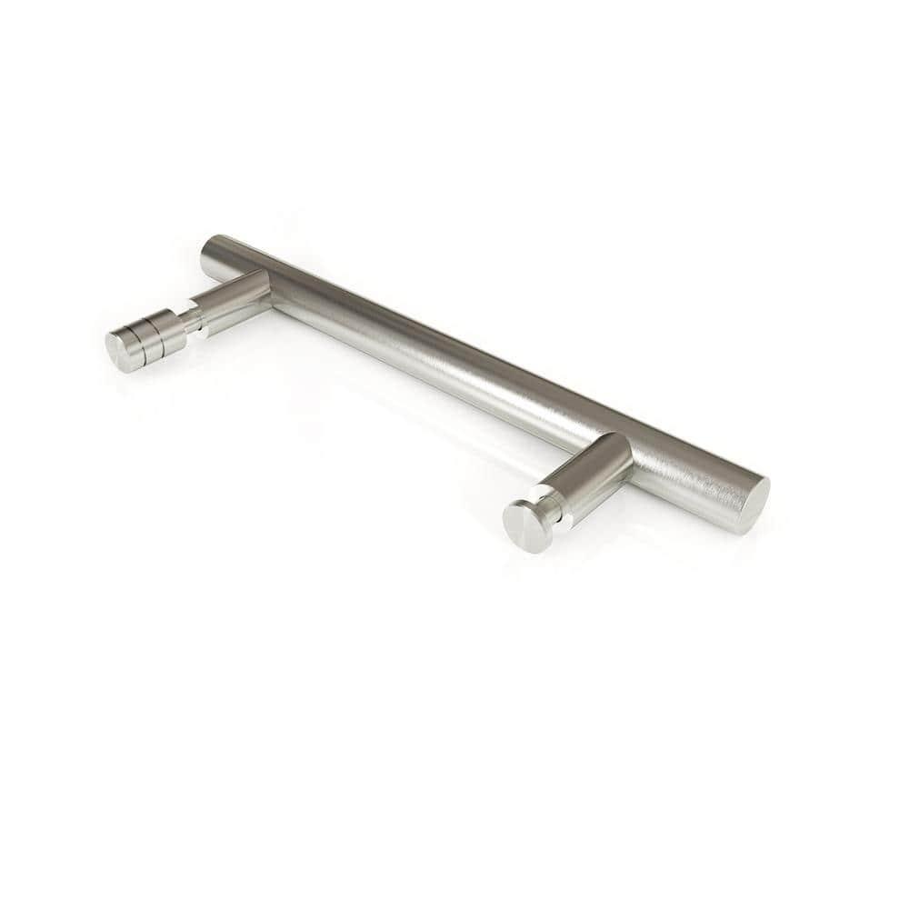 Glass Warehouse Nova 72 in. x 30 in. x 78 in. 90-degree Fully Frameless Sliding Glass Shower Enclosure 90SL-72-30-BN