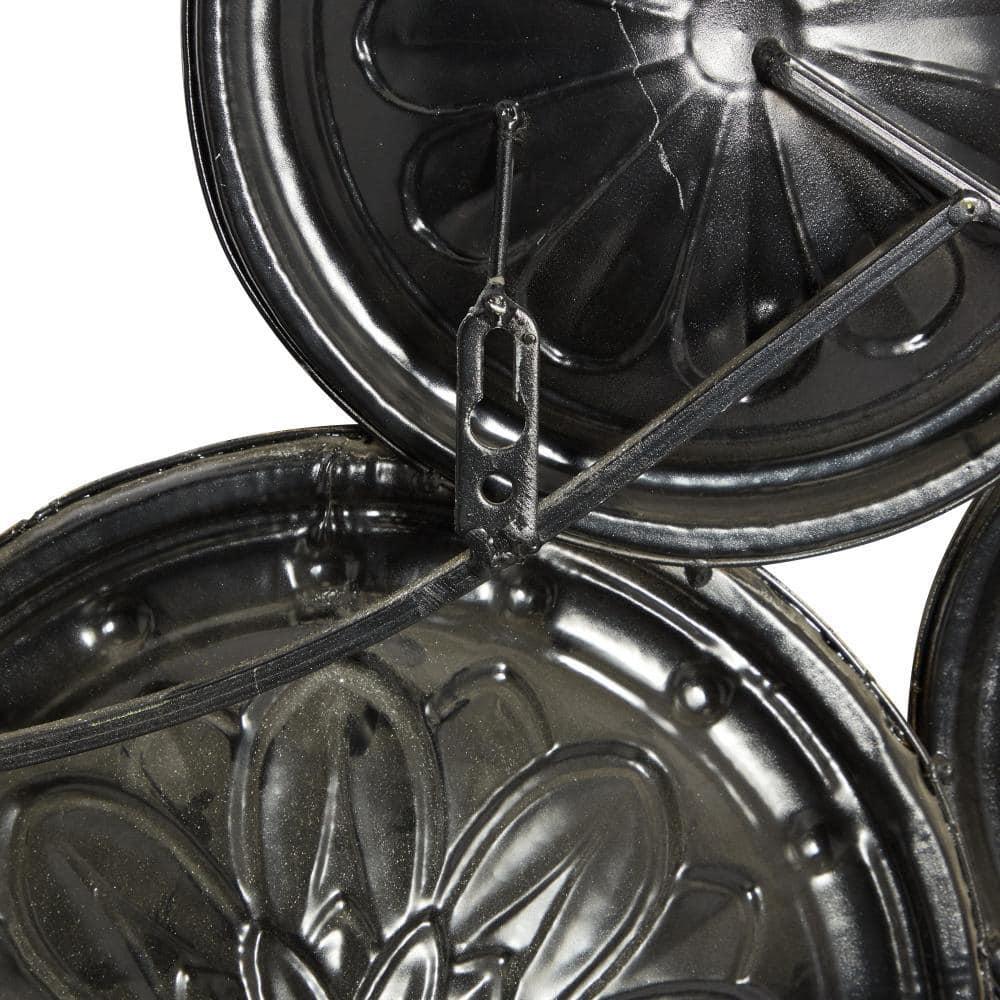 DecMode Multi Colored Metal Plate Wall Decor with Spanish Designs