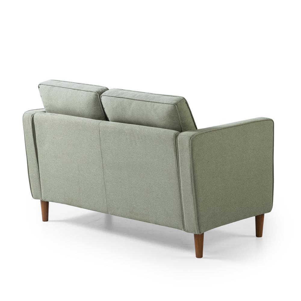 53" Lauren Loveseat Sofa Pearl Green - Zinus