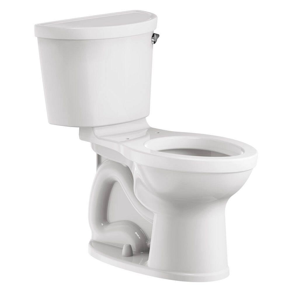 White Elongated Two-Piece High Efficiency Toilet
