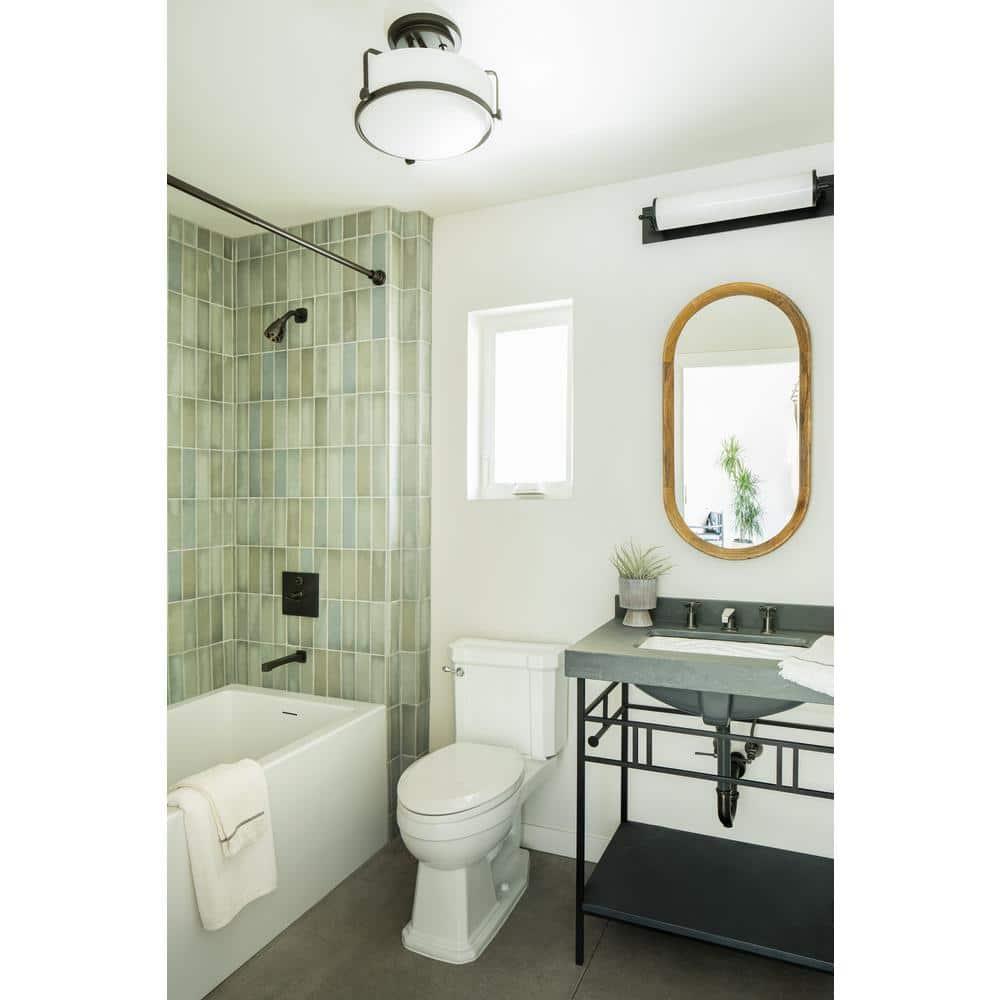 Designer Sydney 60" x 30" Alcove Soaking Acrylic Bathtub