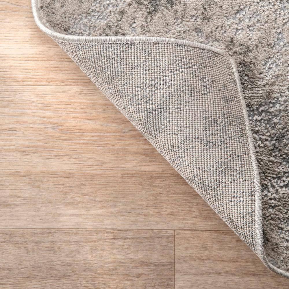 Nuloom Cyn Abstract 4x6 Indoor Area Rug for Living Room Bedroom Dining Room Kitchen, Silver/Ivory