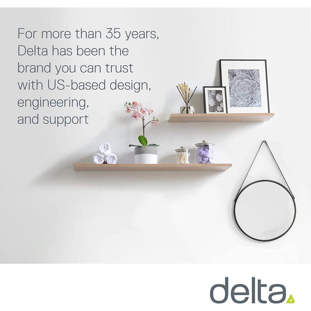 Delta Design 2 Piece Wall Shelf Set (Set of 2)