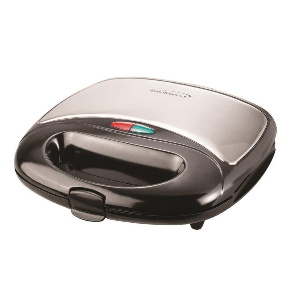 Brentwood Nonstick Dual Waffle Maker (Black), TS-243