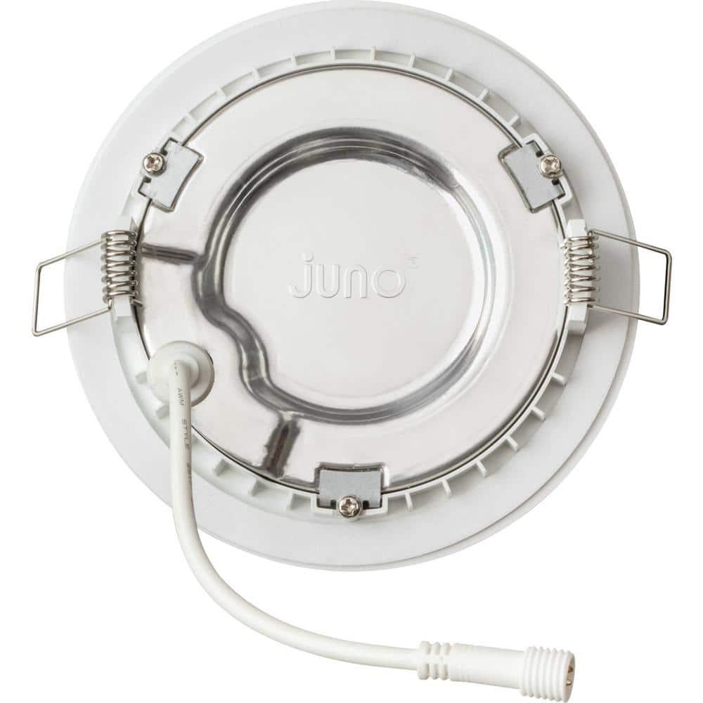 Juno WF4 SWW5 90CRI CP6 MW M2 4'' Tunable Color Temperature Dimmable LED Retrofit Recessed Lighting Kit