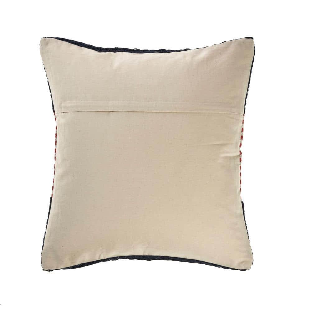 Atlas Textured Cotton Throw Pillow