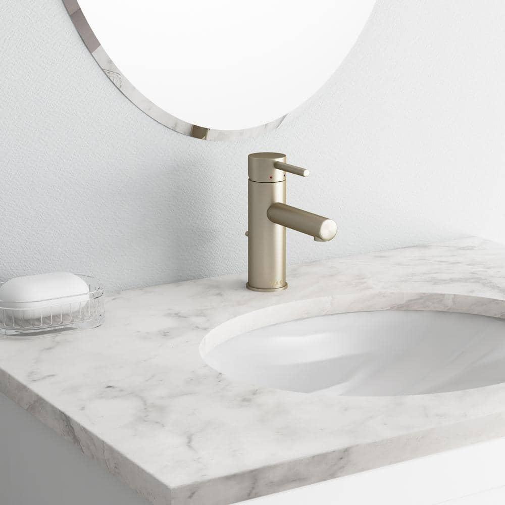 Moen Align Brushed Nickel One-Handle Bathroom Faucet