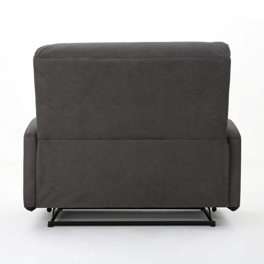 Halima 2-Seater Recliner - Slate - Christopher Knight Home: Upholstered Polyester, Hardwood Frame, 500lb Capacity