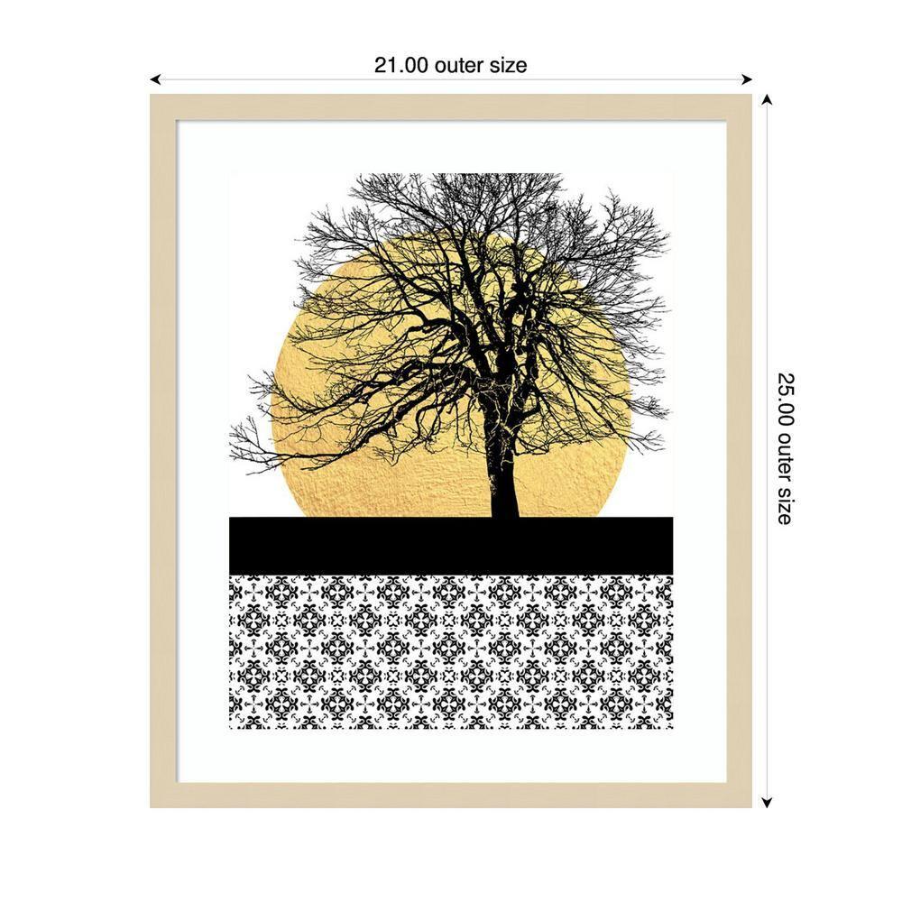 Amanti Art 33"x33" Be Bold II by Jacob Q Wood Framed Wall Art Print