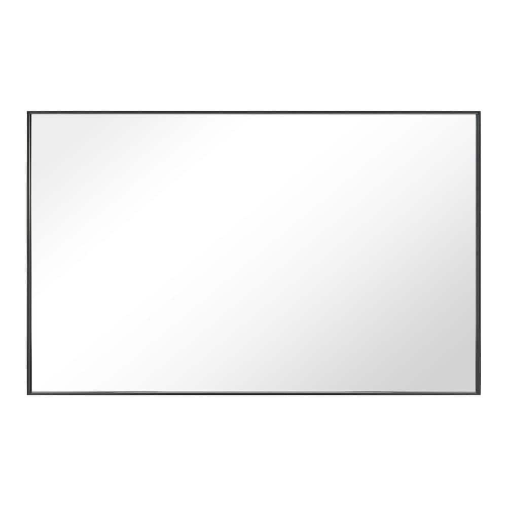 Ledel Modern & Contemporary Rectangle Bathroom Vanity Mirror Metal Framed Wall Mirror