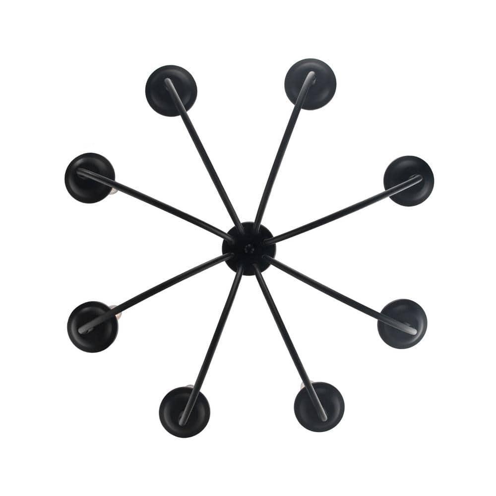Trans Globe Lighting - Four Light Chandelier-Brushed Nickel Finish