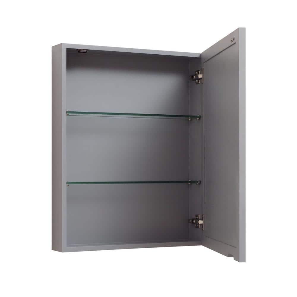 AVANITY  24 in. Mirror Cabinet - 24"W x 30"H Chilled Gray