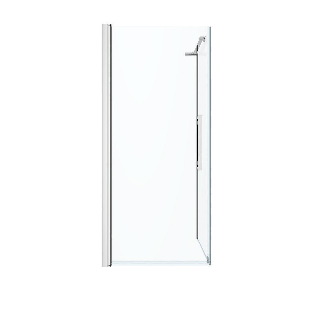 Endless Pasadena 32" W x 72" H Corner Frameless Shower Kit, Door, Panel