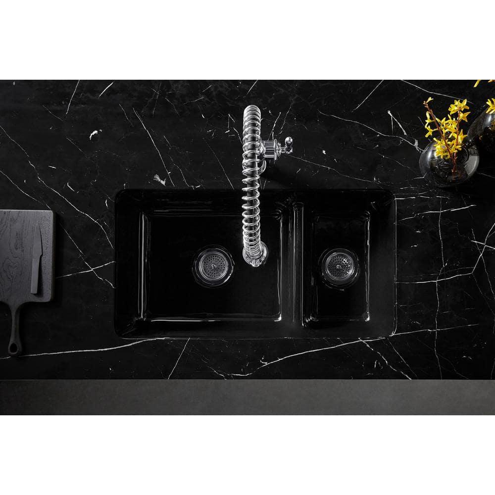 Kohler Tournant® Single Handle Semi-Professional Pre-Rinse Kitchen Faucet with Three-Function Pull Down Sprayer