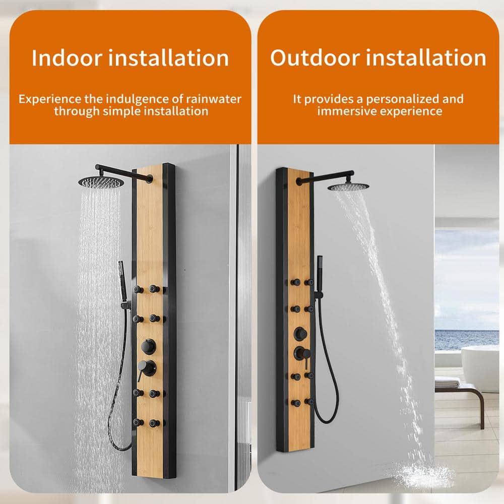 60.55'' Shower Panel with Adjustable Shower Head