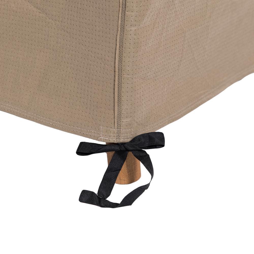 Duck Covers Essential Water-Resistant 80 Inch Chaise Lounge Chair Cover