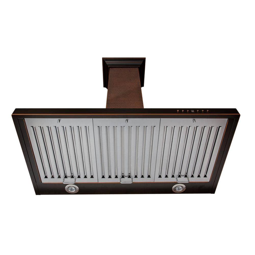 Satin ZLINE 30 in. Designer Series Satin Stainless Steel Convertible Vent Wall Mount Range Hood