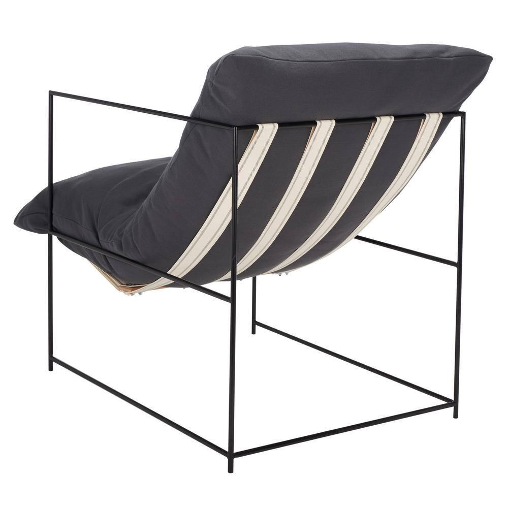 SAFAVIEH Portland Coastal Sling Chair, Gray