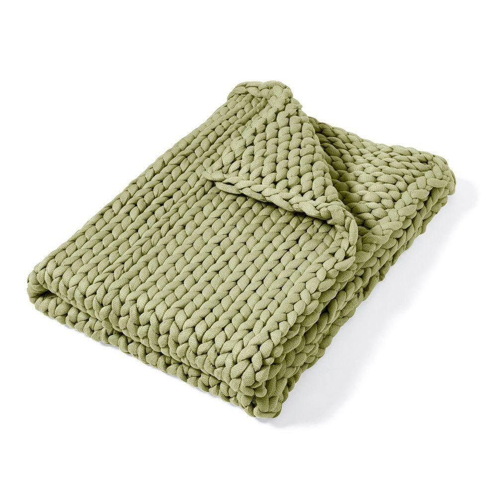 Donna Sharp Chunky Chunky Knit Throw Blanket