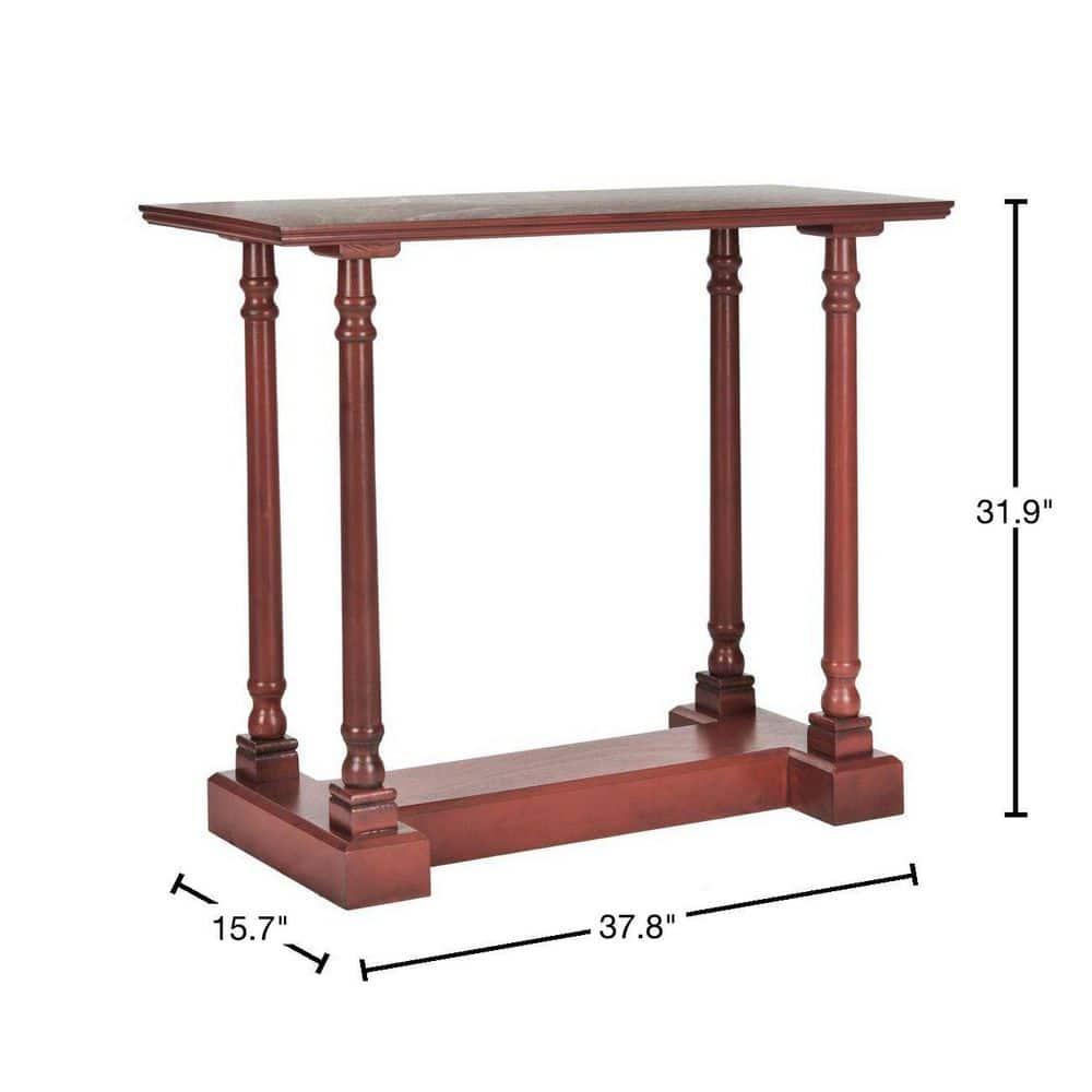 Safavieh American Homes Collection Regan Red Console TableTable