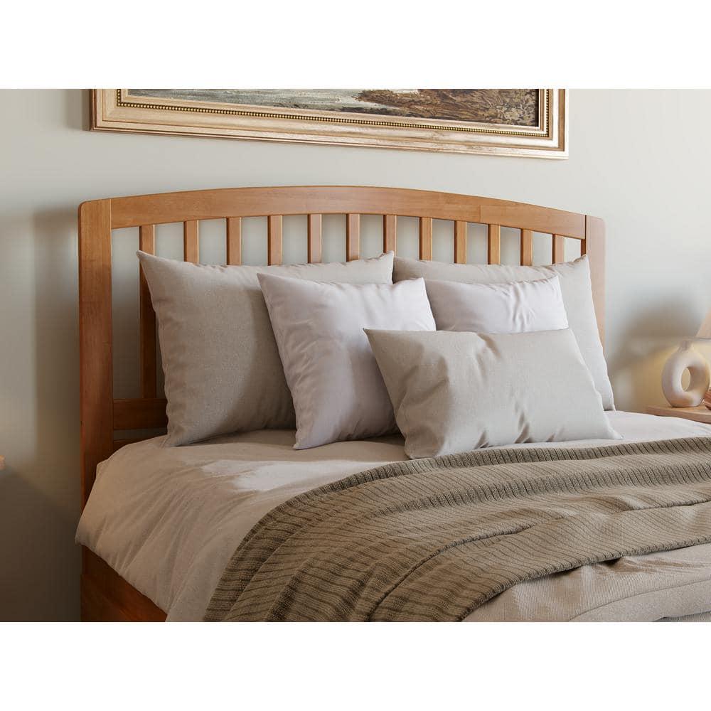 Solid Wood Platform Storage Bed