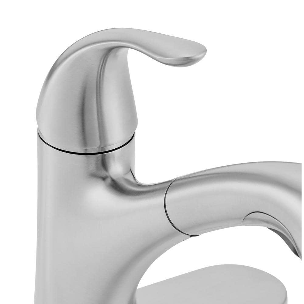 Glacier Bay Market Single-Handle Pull-Out Sprayer Kitchen Faucet in Stainless Steel