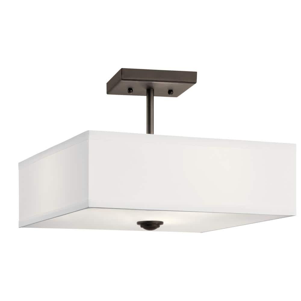 Kichler Lighting Shailene 3 - Light Semi-Flush Mount in  Olde Bronze