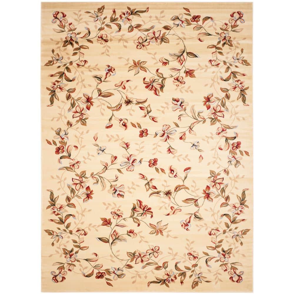 Lyndhurst LNH325 Power Loomed Area Rug - Beige - 8'9"x11'9" - Safavieh.