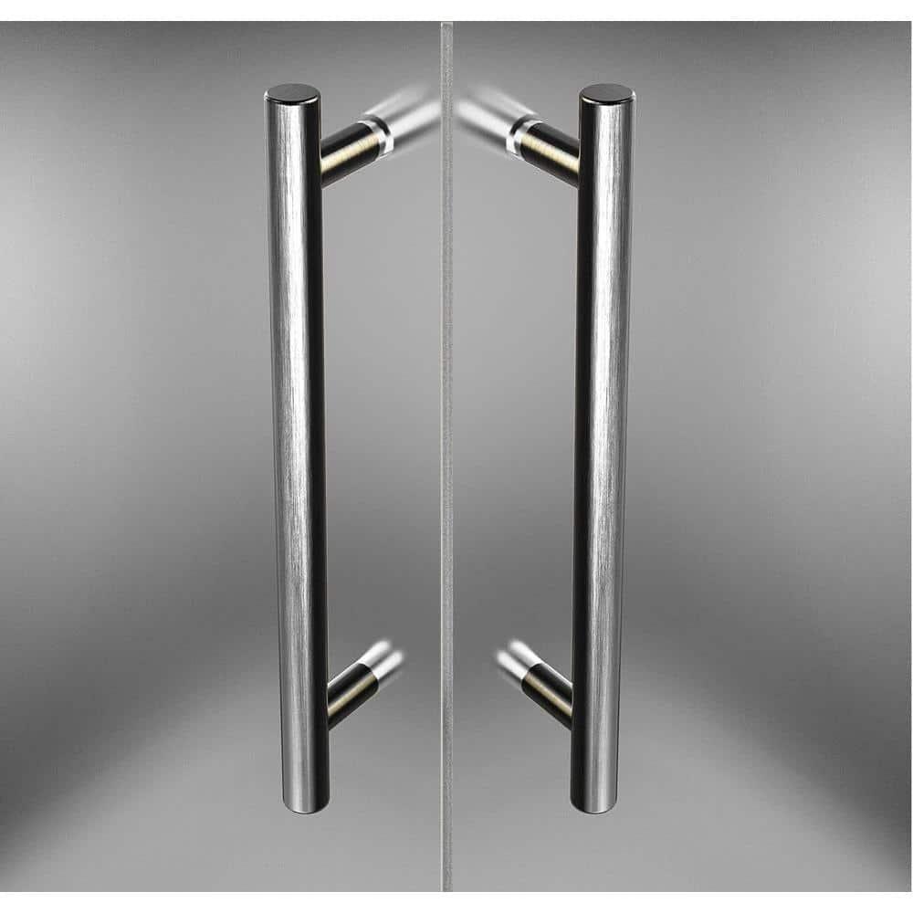 Vanora Completely Frameless 32" x 72" Square Hinged Shower Enclosure