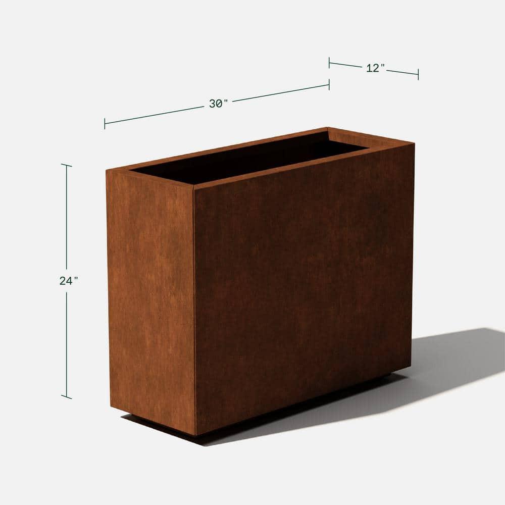 Corten Steel Series Span Planter