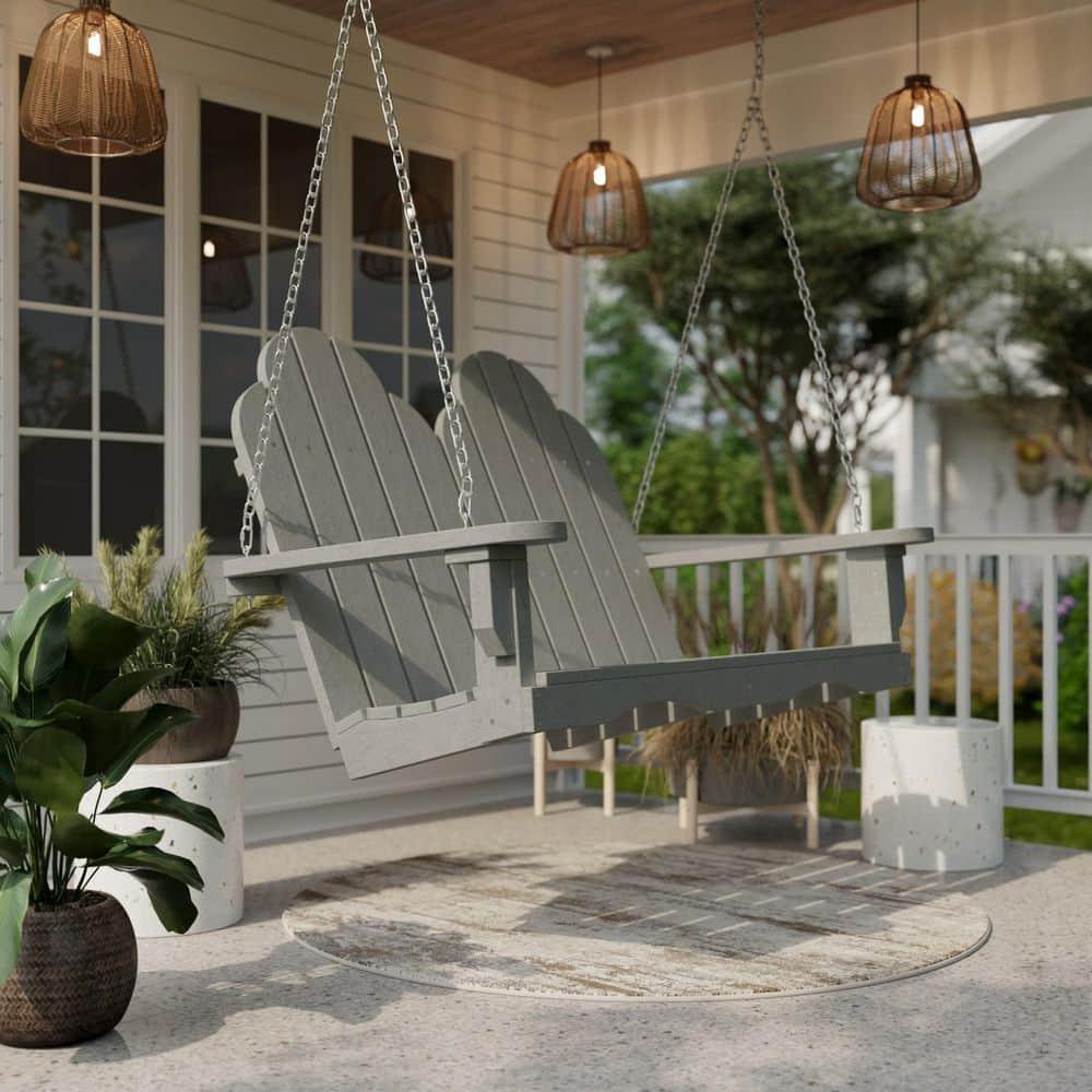 Classic Adirondack Porch Swing
